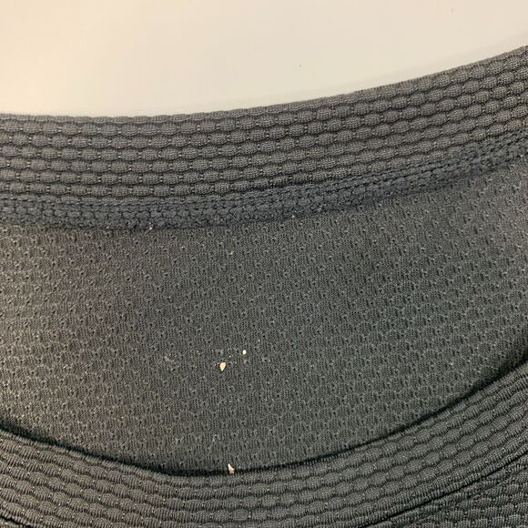 Neleus Textured T Shirt Mens L Large Black Short Sleeve Gym Workout Training Tee - Picture 4 of 8